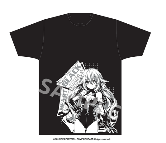 Goddess T-Shirt: Black Heart LARGE