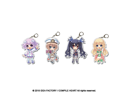 Neptunia Acrylic Charms - Vert