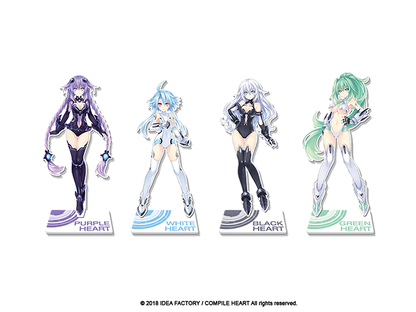 Goddess Acrylic Standee - Purple Heart