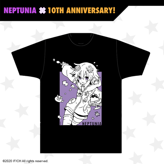 T-Shirt - Neptunia 10th Anniversary XXL