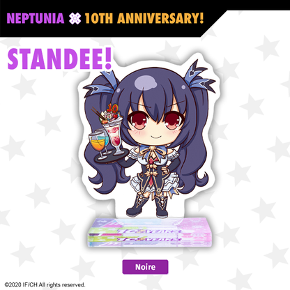 Chibi Noire Standee - Neptunia 10th Anniversary