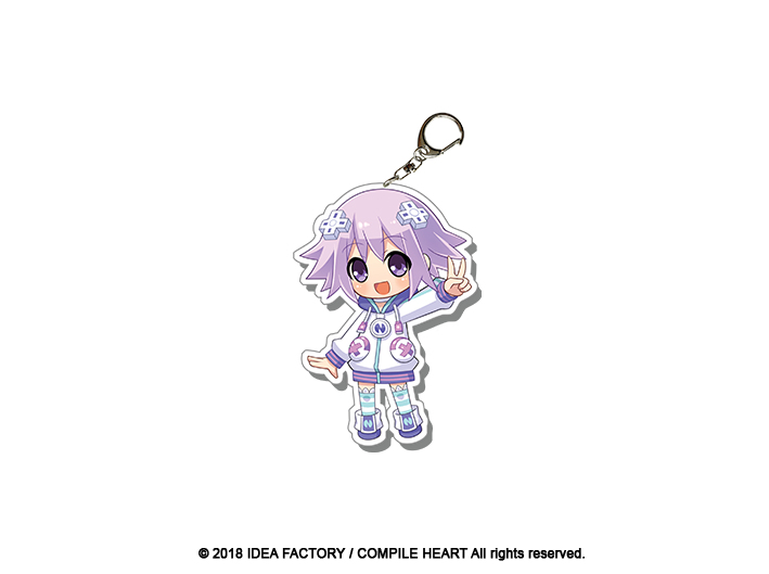 Neptunia Acrylic Charms - Neptune