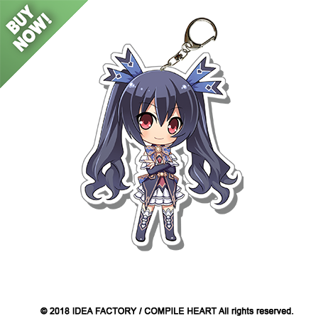 Neptunia Acrylic Charms - Noire