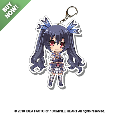 Neptunia Acrylic Charms - Noire