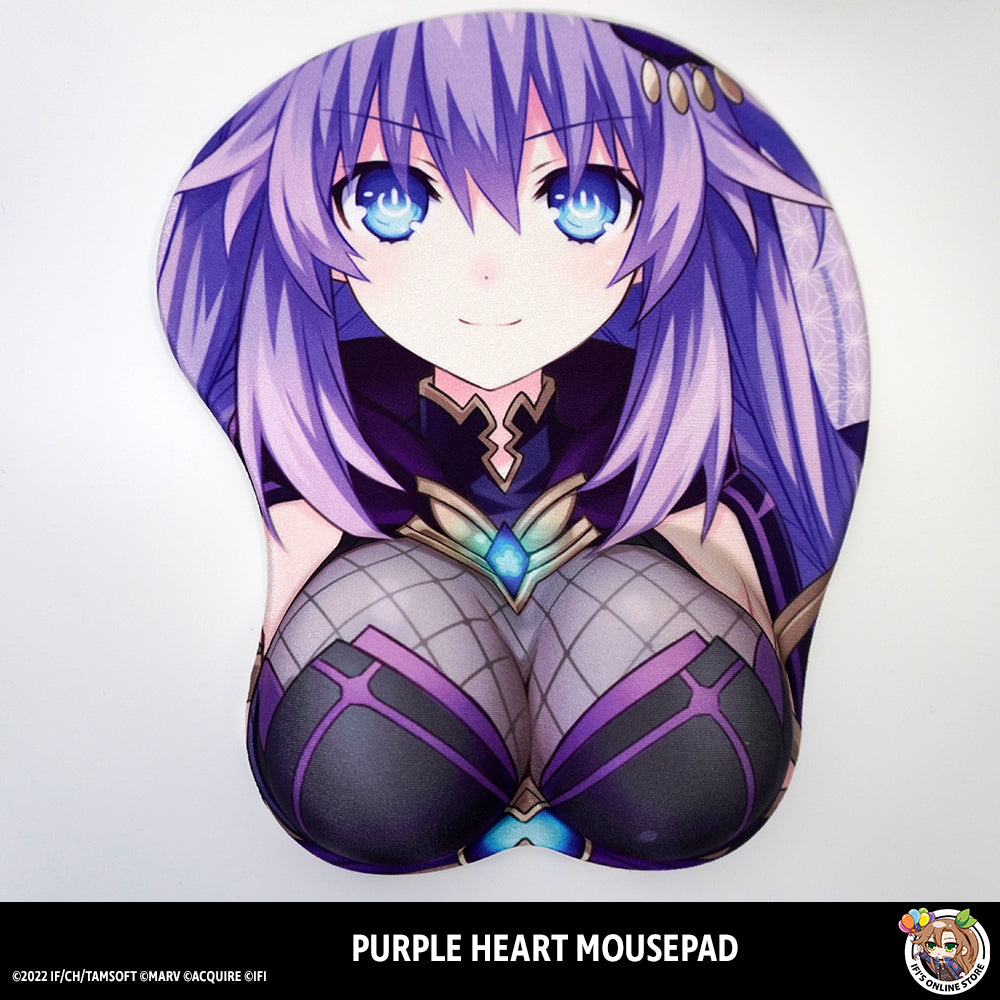 Purple Heart Mousepad