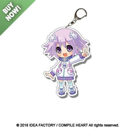 Neptunia Acrylic Charms - Neptune