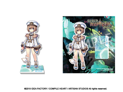 Super Nep Acrylic Standee Blanc