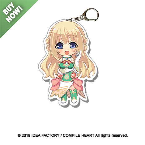 Neptunia Acrylic Charms - Vert