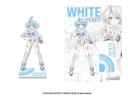 Goddess Acrylic Standee - White Heart