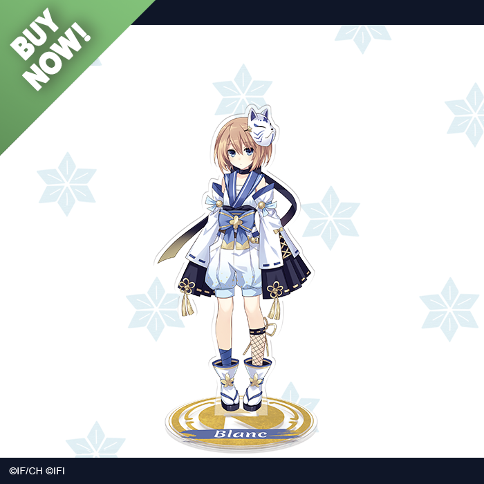 Acrylic Standees - Neptunia x SENRAN KAGURA: Ninja Wars - Blanc