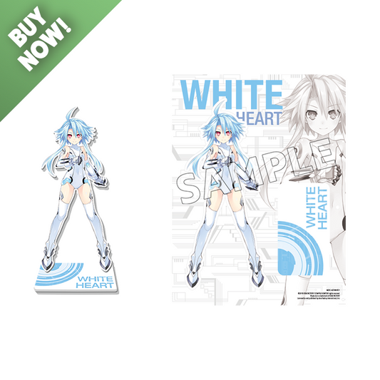 Goddess Acrylic Standee - White Heart