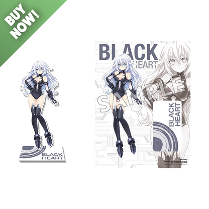 Goddess Acrylic Standee - Black Heart