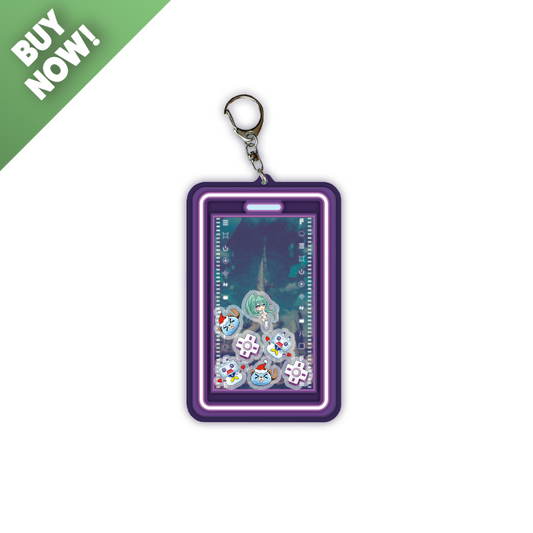 Neptunia Holiday Shaker Charms - Green Heart