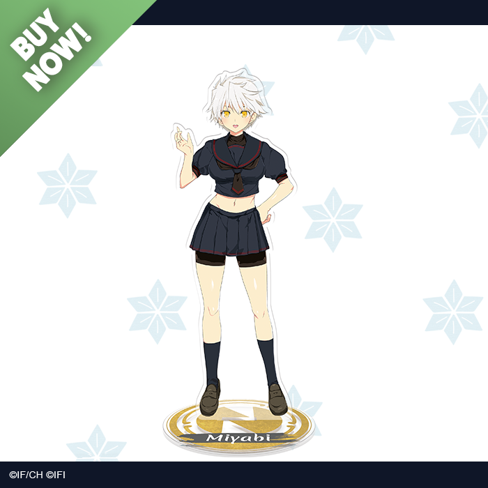 Acrylic Standees - Neptunia x SENRAN KAGURA: Ninja Wars - Miyabi