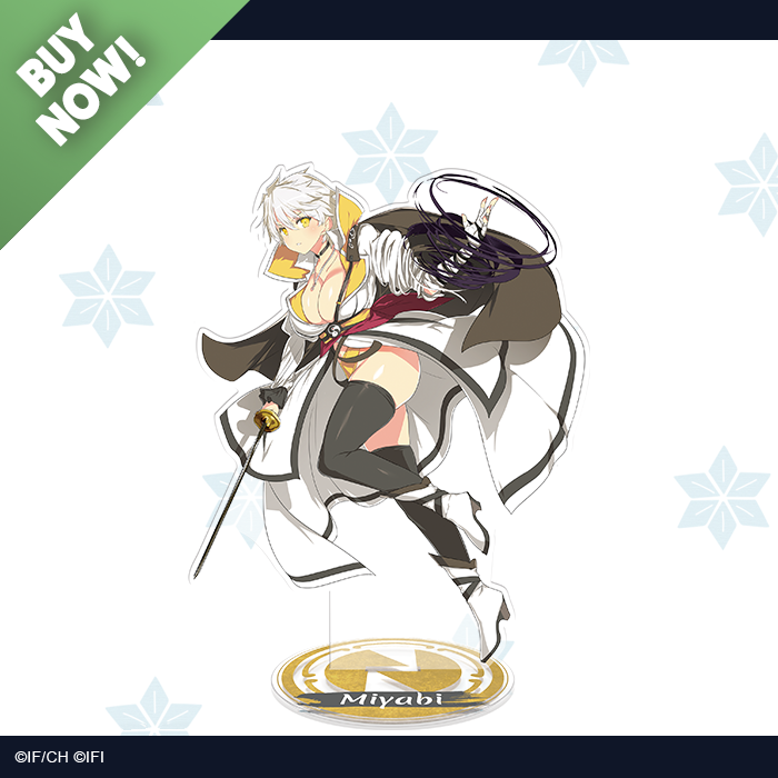 Acrylic Standees - Neptunia x SENRAN KAGURA: Ninja Wars - Shinobi Miyabi