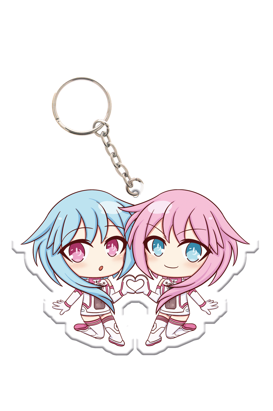 HDD Chibi White Sisters - Acrylic Charm