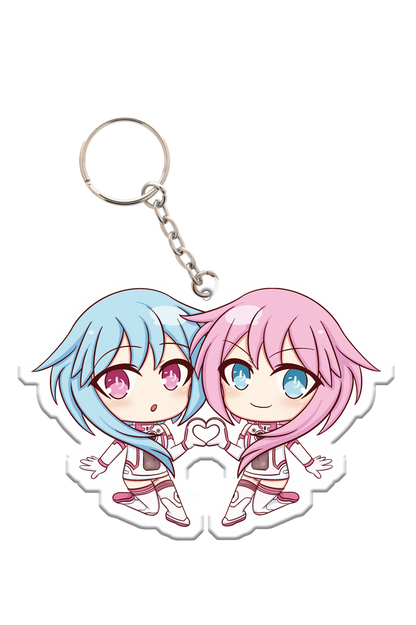 HDD Chibi White Sisters - Acrylic Charm