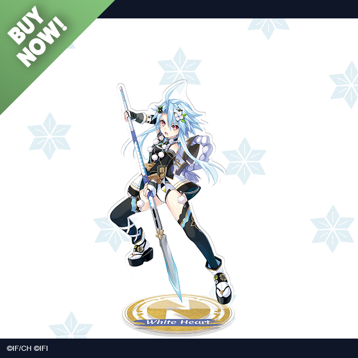 Acrylic Standees - Neptunia x SENRAN KAGURA: Ninja Wars - White Heart